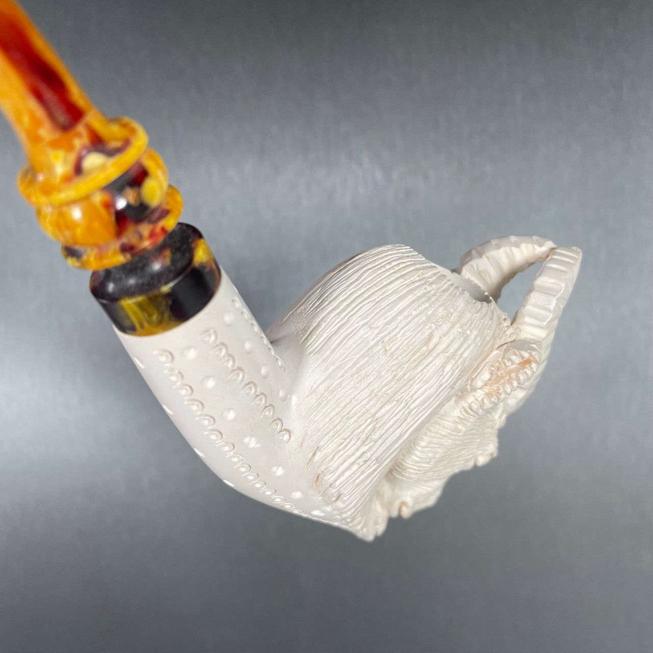 Meerschaum Goat Head Tobacco Pipe By Paykoc M01707 - Paykoc