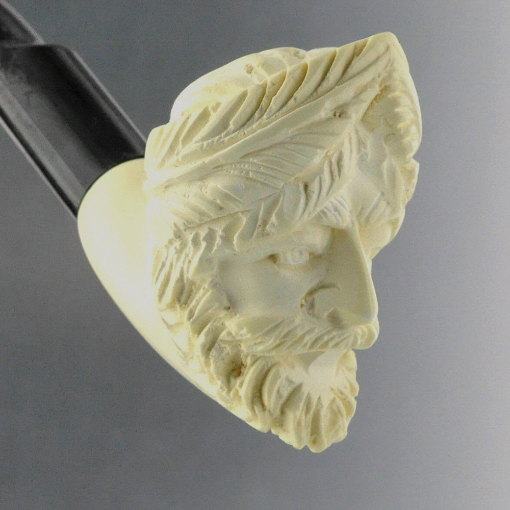Zeus Pipe Paykoc Genuine Block Meerschaum Mini Zeus Pipe With Case M60049 ...
