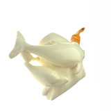 Snorky & Snowflake Dolphin Buddies Meerschaum Tobacco Pipe By Paykoc M01735