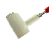 MacArthur Style Metal & Red Stem - Arasta Premium Meerschaum Pipe