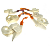 $140 Elephant Meerschaum Pipes, Assorted