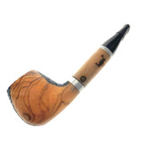Olive Wood Tobacco Pipe Paykoc 1 Count Assorted Shapes and Finishes