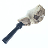 Natural Meerschaum Ore Block Pipe 1 Count - 03