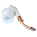 Meerschaum "Grand Chef François" Hand Carved Smoking Pipe