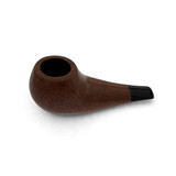 Handcrafted Rosewood Apple Tobacco Pipe (3mm Draft Hole)