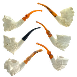 $120 Viking Meerschaum Pipes, Assorted