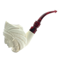 Native American Carved Meerschaum Pipe $160 1 Count Assorted