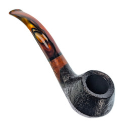 Handmade Italian Bent Bulldog Briar Smoking Pipe (1 of 1)
