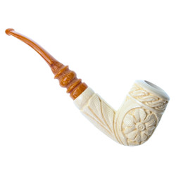 Tudor Rose - Meerschaum Tobacco Pipe