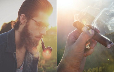 Smoking Tobacco Pipes vs. Smoking Cigars