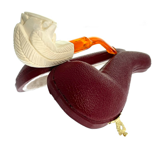 Miniature Meerschaum Turkish Tulip Pipe - Profile