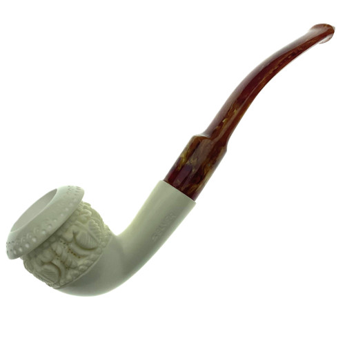 Meerschaum Smooth Finish Topkapi Calabash Tobacco Pipe By Paykoc M02323