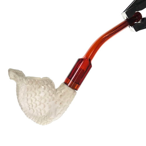 Mini Cobra Pipe NO Case Paykoc Genuine Block Meerschaum M60011L