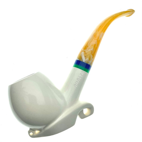 Fancy Sitting Pot Arasta Premium Meerschaum Pipe