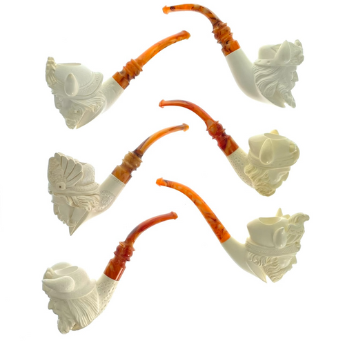 $95 Viking Meerschaum Pipes, Assorted