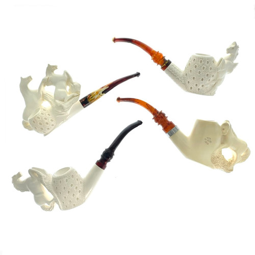 $130 Horse  Meerschaum Pipes, Assorted