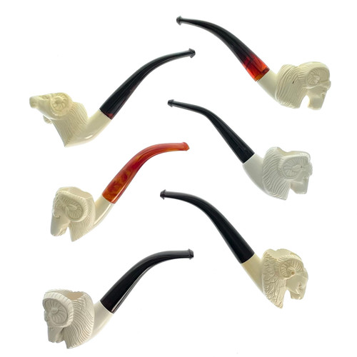 $45 Ram Meerschaum Pipes, Assorted