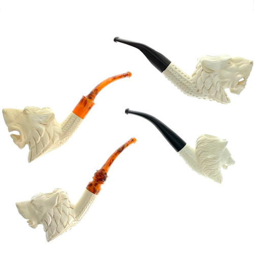 $95 Wolf  Meerschaum Pipes, Assorted