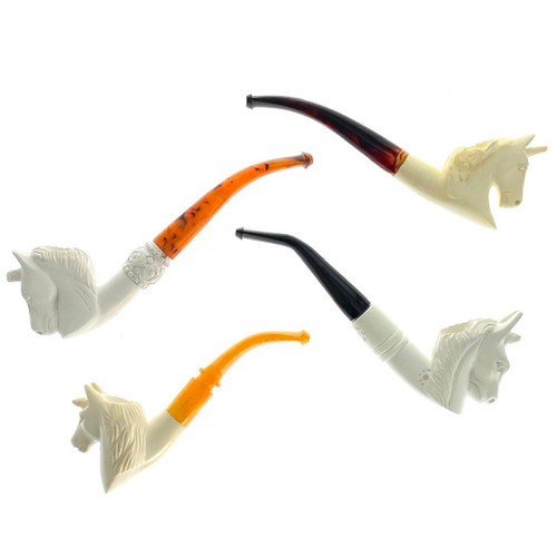 $65 Unicorn Meerschaum Pipes, Assorted