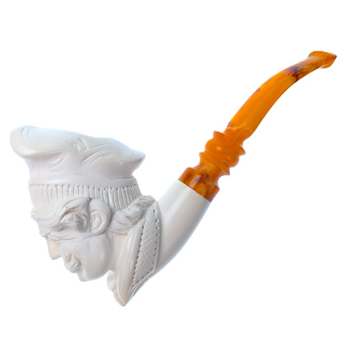 Meerschaum Master Chef Louis Hand-Carved Smoking Pipe