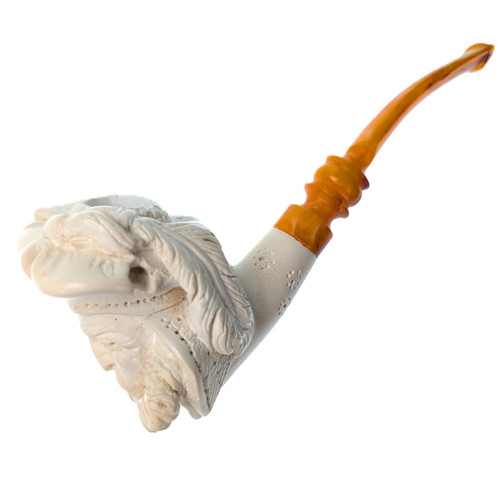 Meerschaum The Other Musketeer Hand-Carved Smoking Pipe