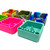 Knockout Bowl Pokey Silicone Ashtray with Tool Area 3"x 3.25" Assorted Color 1 Count
