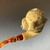 Incredible Art Deco Claw Meerschaum Pipe by Master Carver Baglan by Paykoc M74035