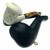 Meerschaum Ornate Teardrop Lattice Calabash Tobacco Pipe By Paykoc M02337