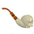 Decorated Death by Master Carver Baglan Meerschaum Pipe Paykoc