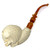 Decorated Death by Master Carver Baglan Meerschaum Pipe Paykoc