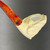 Meerschaum Proud Native American 1/4 Bent Tobacco Pipe By Paykoc M14026