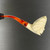 Meerschaum Proud Native American 1/4 Bent Tobacco Pipe By Paykoc M14026