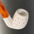 Fully Bent Lattice Oom Paul with Orange Stem Meerschaum Pipe by Paykoc M02002(L)