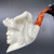 The Malevolent Medusa 1/4 Bend Meerschaum Pipe, M74032