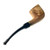 Olive Wood with Meerschaum Lining Tobacco Pipe Slight Bent Chimney Top 5.75" Paykoc 1 Count Assorted