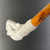 Terror Bird Clutching Egg Meerschaum Churchwarden Pipe Paykoc M09012