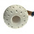 Teardrop Lattice Mahogany Calabash With Meerschaum Bowl Tobacco Pipe (NO CASE) By Paykoc M03602