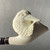Pure White Crane by A. Cevik Signature Meerschaum Pipe by Paykoc 7"