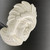 Meerschaum Fierce Native American w/Flower Bottom 1/2 Bent Tobacco Pipe By Paykoc M14044