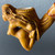 Thick Nude Figurehead Antique Finish Meerschaum Pipe by Master Carver Cevher 6" Paykoc Imports