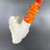 Meerschaum Determined Native American 1/2 Bent Tobacco Pipe By Paykoc M14035