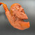 Chinese Warrior Eagle Spirit Animal Burnt Finish Meerschaum Pipe M99005