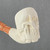 Neanderthal Skull Churchwarden Pipe 1/4 Bend By Paykoc 8.5"  M09000