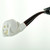 Meerschaum Claw Clutching Skull Pipe 1/2 Bend By Paykoc M11012