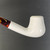 Meerschaum Smooth Finish Pear Pipe w/Bowl Accents 1/2 Bend By Paykoc M03205
