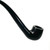 Black 1/2 Bent Billiard Half Churchwarden Briar Pipe By Paykoc 2200-4