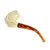 Paykoc Claw Clutching Smooth Egg 3/4 Bend Meerschaum Pipe M04004
