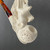 Meerschaum Pair Of Horses On Hillside Tobacco Pipe 1/4 Bend By Paykoc M01027