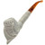 Phoenix Claw w/Rough Egg Bowl Meerschaum Pipe by Paykoc M09035