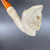 Bringer of Death Grim Reaper 1/2 Bend Meerschaum Churchwarden Pipe by Paykoc